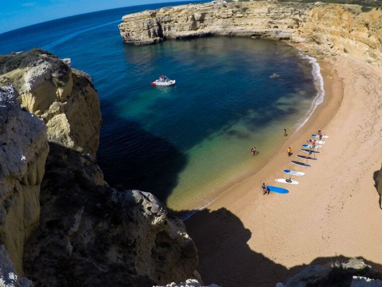 Albufeira: Praia Da Coelha Standup Paddleboard Tour Tour Overview And Pricing