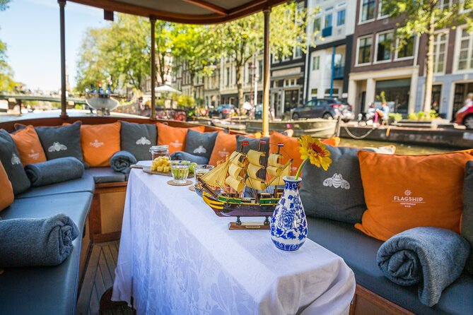 Amsterdam Canal Cruise in Classic Salon Boat With Drinks and Cheese - Overview of the Experience