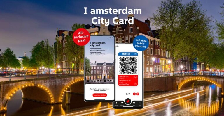 Amsterdam: City Card With Free Entrance & Public Transport Overview And Pricing