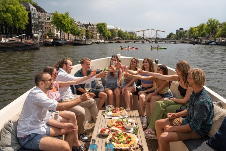 Amsterdam: German Guided Canal Cruise With On Board Bar Tour Overview And Pricing