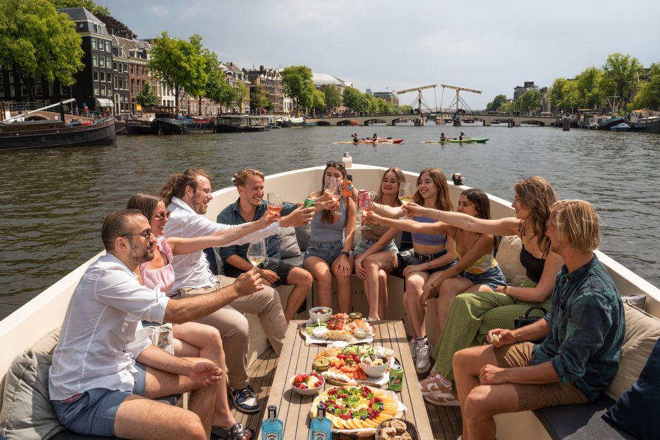 Amsterdam: German Guided Canal Cruise With on Board Bar - Tour Overview and Pricing