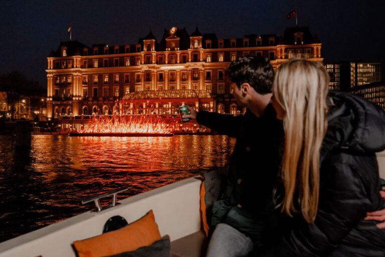 Amsterdam: Luxury Light Festival Cruise With Optional Drinks Overview Of The Luxury Cruise