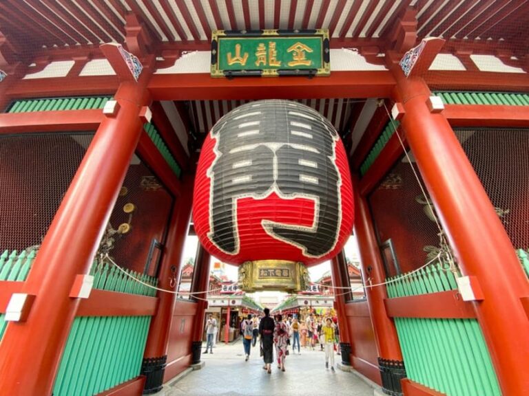 Asakusa Half Day Walking Tour Review Tour Overview And Pricing