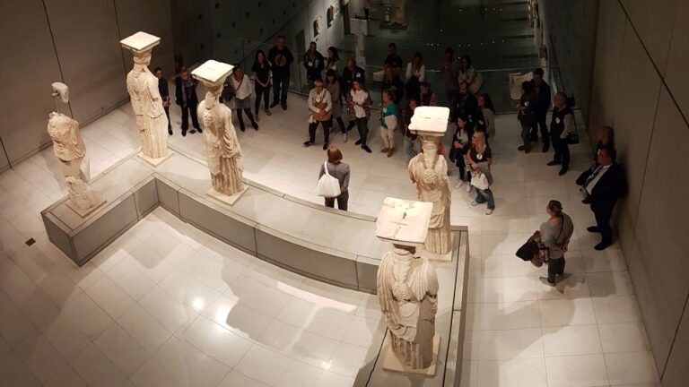 Athens: 3 Hour Private Acropolis Museum By Night Tour Tour Overview