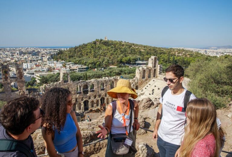 Athens: Acropolis Guided Tour And Old Town Food Tasting Tour Overview And Pricing