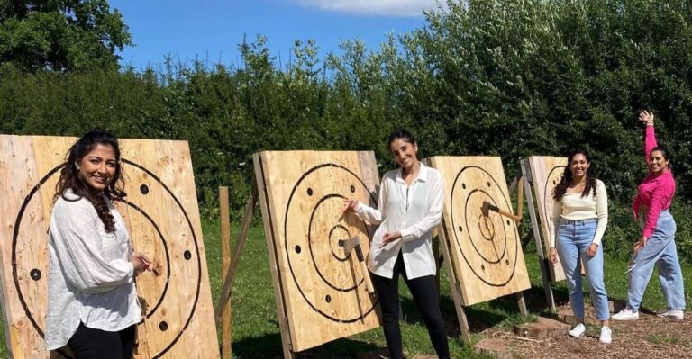 Axe Throwing Experience In Hereford Overview Of Axe Throwing Experience