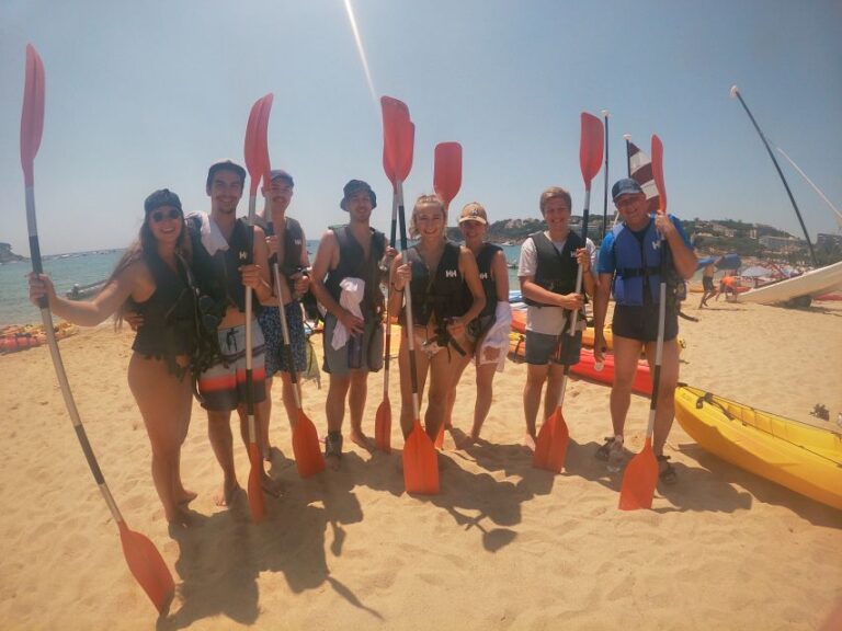 Barcelona: Costa Brava Kayak And Snorkel Tour With Lunch Tour Overview