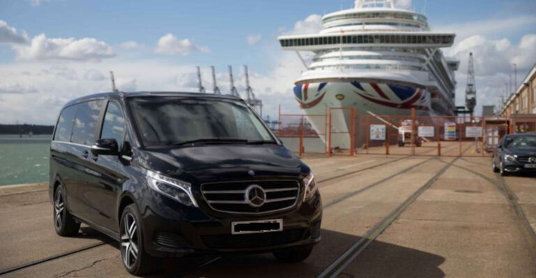 Barcelona: Private Transfer Service From/to Cruiseship Service Overview