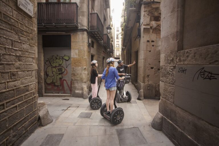 Barcelona: Welcome To Barcelona Segway Tour Overview Of The Tour