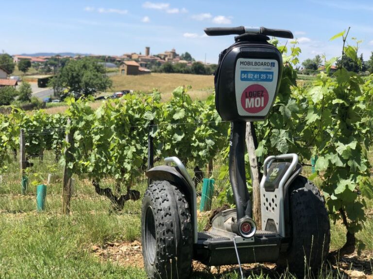 Beaujolais: Segway Tour With Wine Tasting Overview Of The Beaujolais Tour