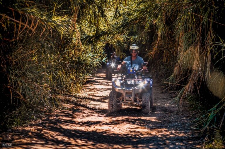 Benidorm: Jungle Or Algar Waterfalls Quad Tour Quad Biking Adventure Overview