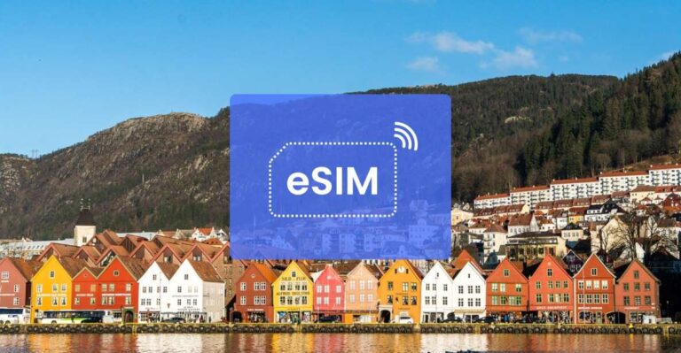 Bergen: Norway/ Europe Esim Roaming Mobile Data Plan About The Esim Roaming Service