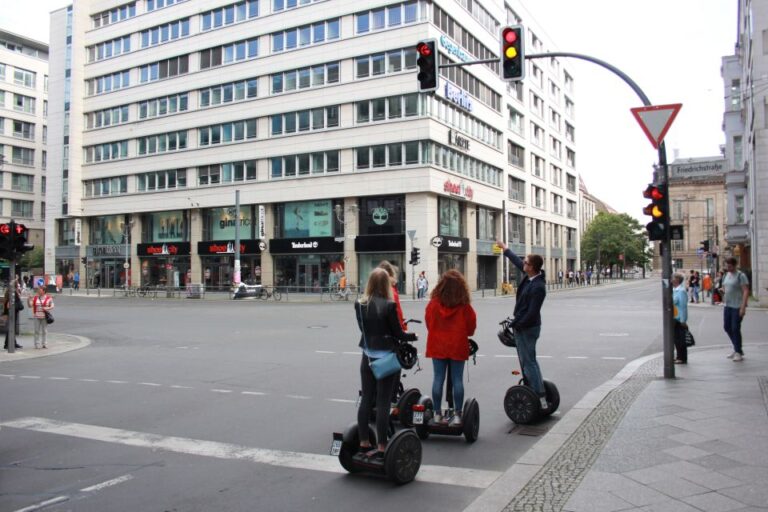 Berlin: 3 Hour Segway Tour Tour Overview