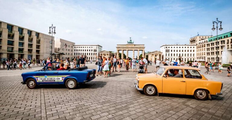 Berlin: 75 Minute Trabi Safari Tour Details