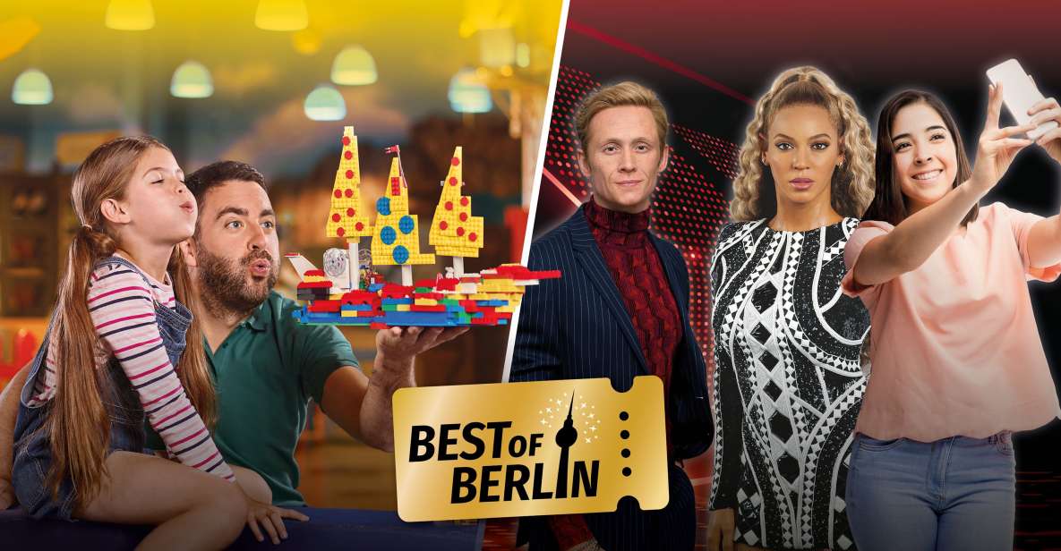 Berlin: LEGOLAND Discovery Centre and Madame Tussauds Ticket - Ticket Information