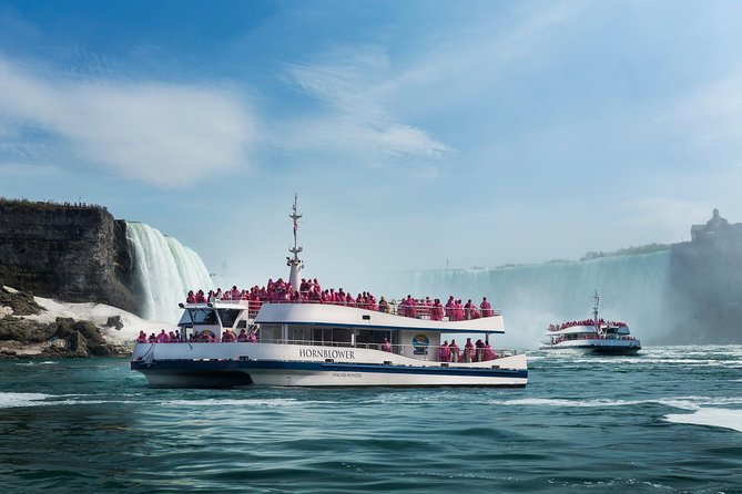 Best of Niagara Falls Canada Small Group Boat and Behind Falls - Skylon Tower Observation Deck