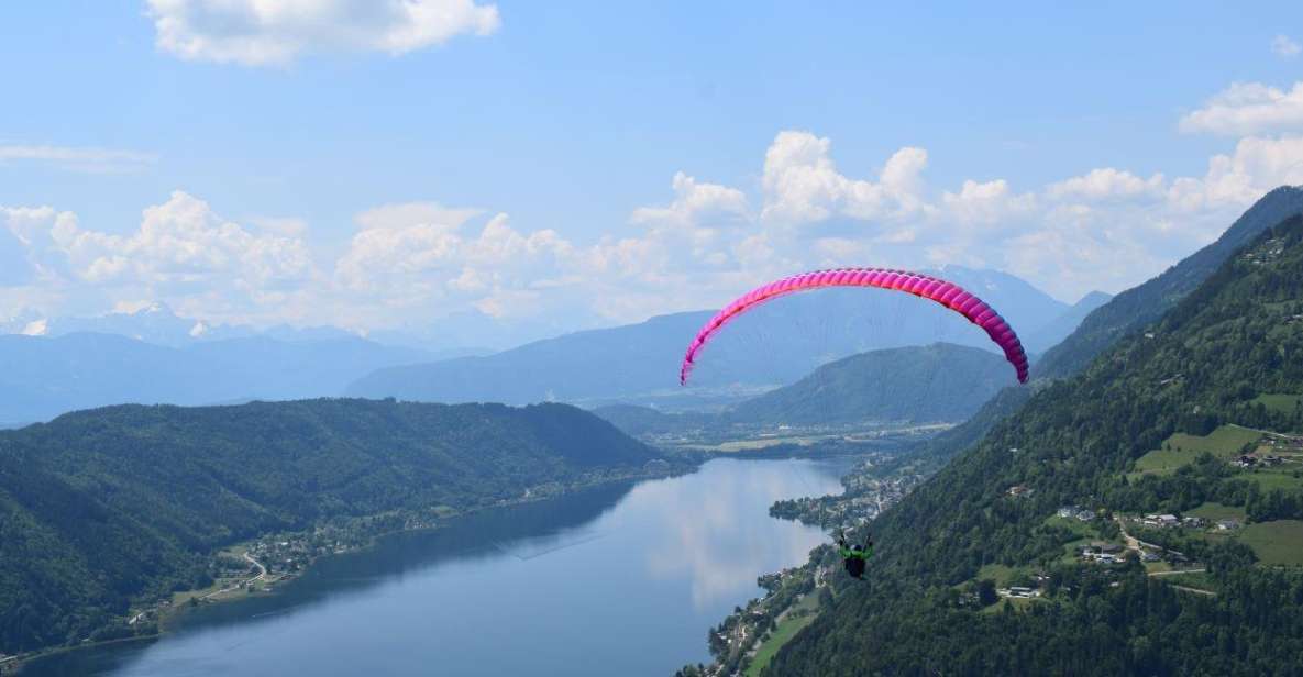 Bodensdorf, Carinthia: Tandem Paragliding Flight - Overview of the Experience