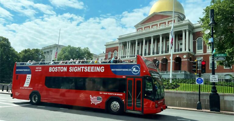 Boston: Hop On Hop Off Boston Sightseeing Tour With 24 Stops Tour Overview And Pricing