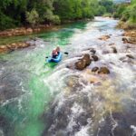 Canoeing Neretva River Preparing For The Adventure