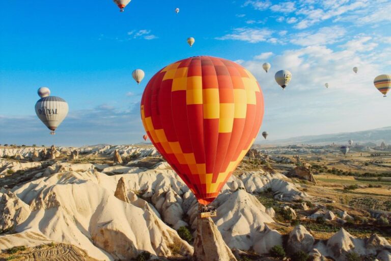 Cappadocia: Goreme Hot Air Balloon Flight Over Fairychimneys Overview Of Cappadocia Hot Air Balloon Ride