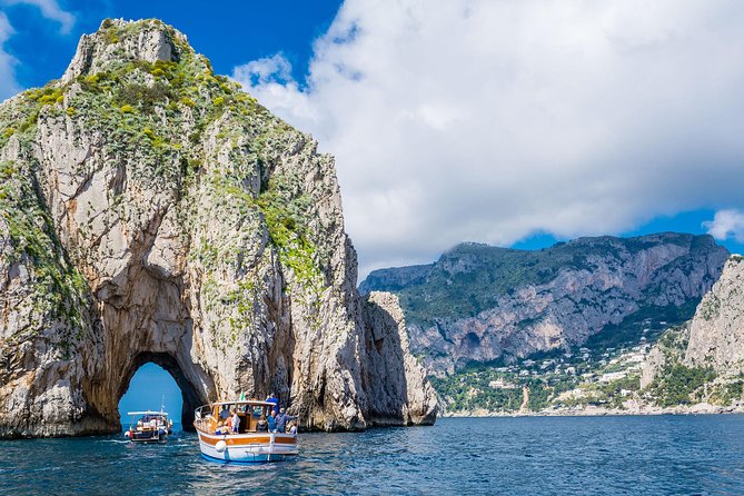 Capri, Sorrento and Pompeii - One Day Tour From Naples - Hydrofoil and Minibus Transportation