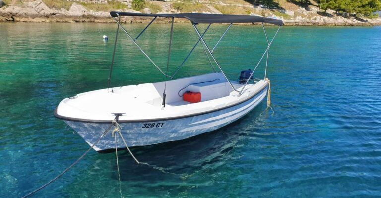 Cavtat: Rent A Boat Rental Details