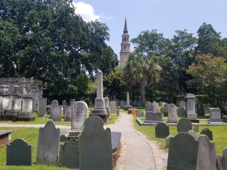 Charlestons Miracle Mile: Church And Cemetery Walking Tour Tour Overview