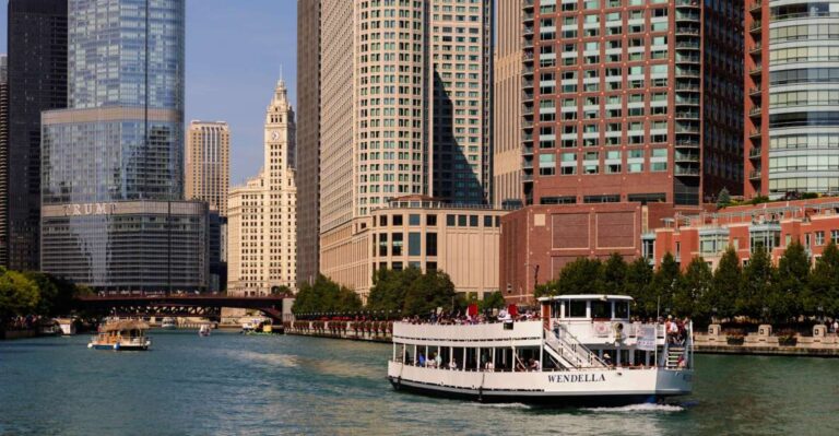 Chicago: 45 Minute Family Friendly Architecture River Cruise Cruise Overview