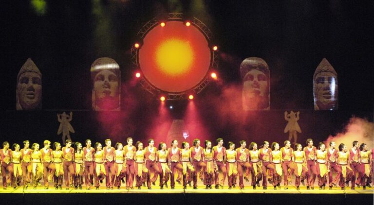 City Of Side: Fire Of Anatolia Dance Show Ticket & Transfer Aspendos Arena Experience