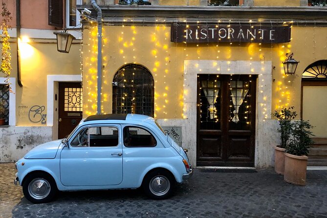 Classic Fiat 500 Rental in Rome - Overview of the Classic Fiat 500 Rental