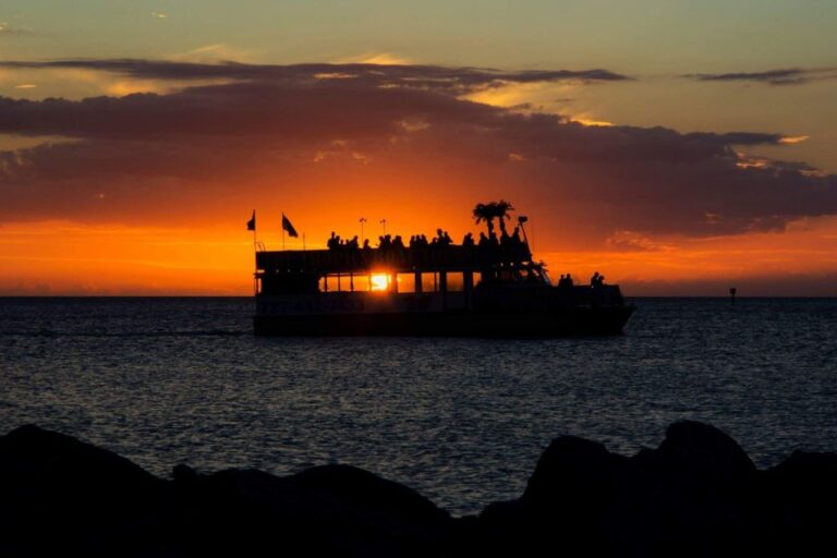 Clearwater: Sunset Celebration Cruise Witnessing The Sunset And Green Flash