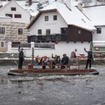 Czech Krumlov: Advent Wooden Raft River Cruise Experience Overview