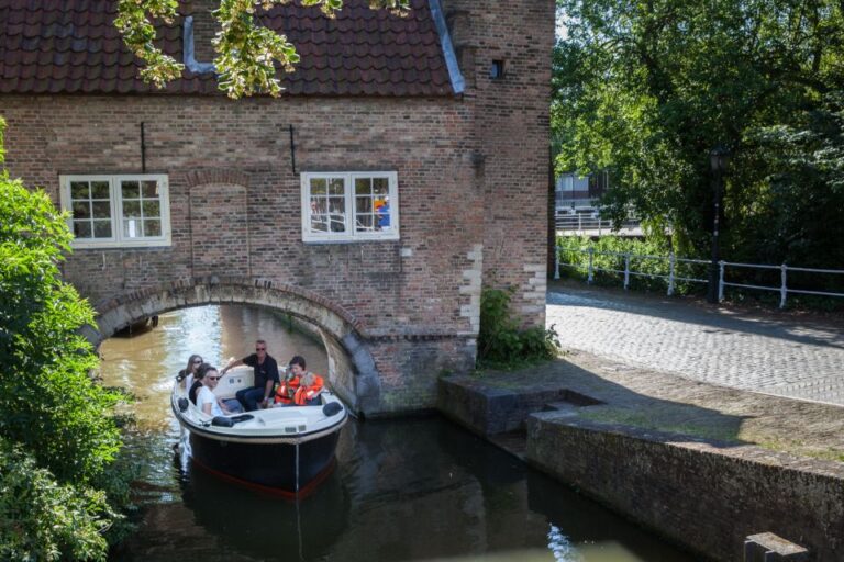 Delft: Open Boat Canal Cruise With Skipper Activity Overview