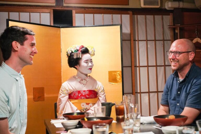 Dinner With Maiko In Traditional Kyoto Style Restaurant Tour Tour Overview And Details