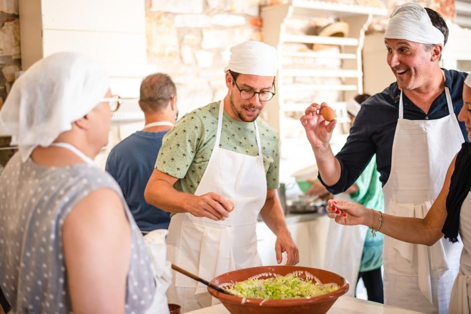 Drios: Greek Cooking Class With a Local Chef, Wine, & Meal - Overview of the Cooking Class