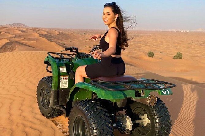 Dubai Dunes Safari With Quad Bike, Camel Ride, BBQ Dinner & Live Shows - Overview of the Experience