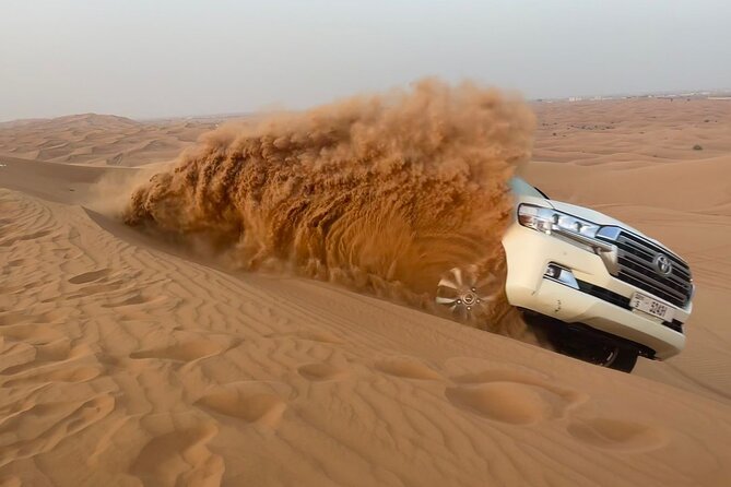 Dubai Red Desert Safari on Private 4x4, Sand Boarding, Camel 4hrs - Included in the Desert Safari Tour