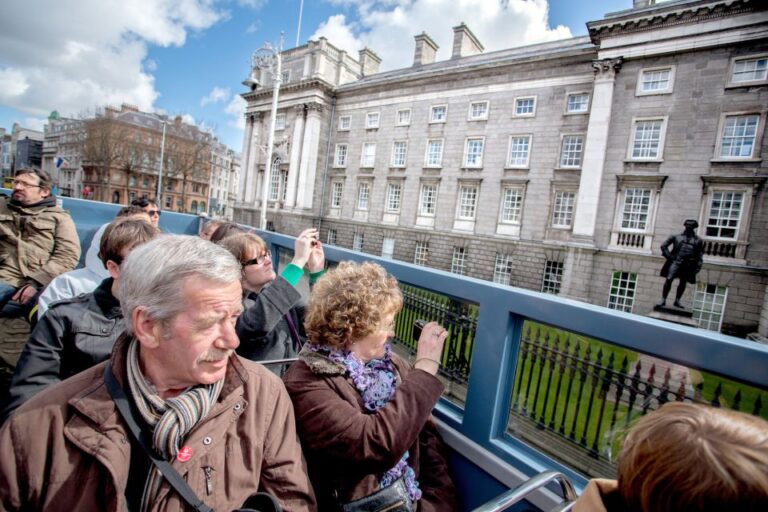 Dublin: Hop On Hop Off Bus Tour Tour Overview And Pricing