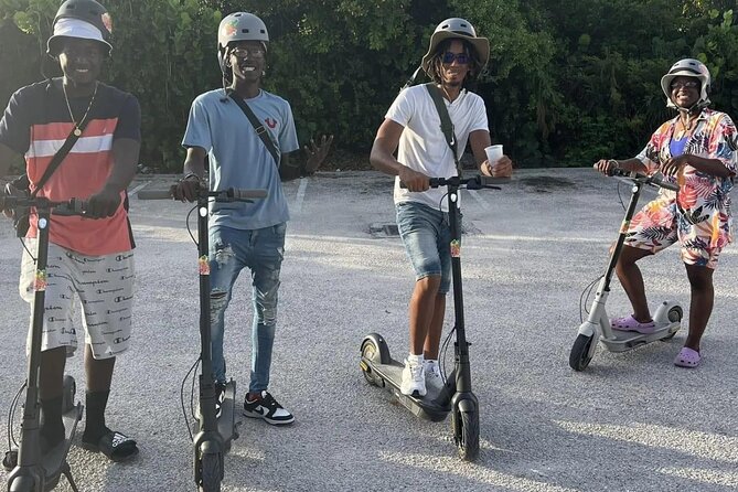 E-scooter Rental in Turks and Caicos Islands - Inclusions and Meeting Information