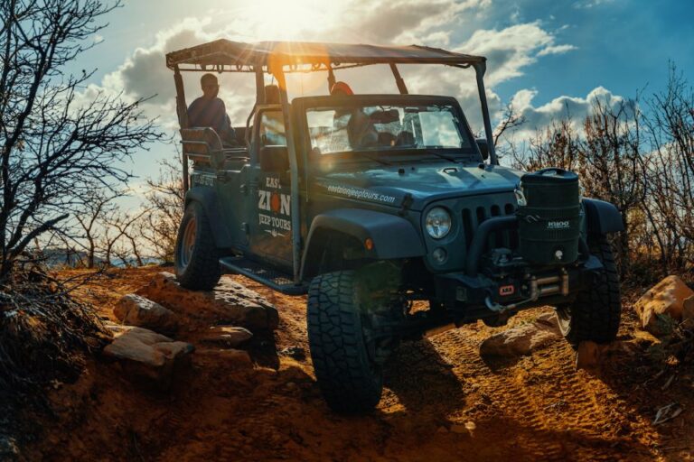 East Zion: Brushy Cove Jeep Adventure Tour Overview