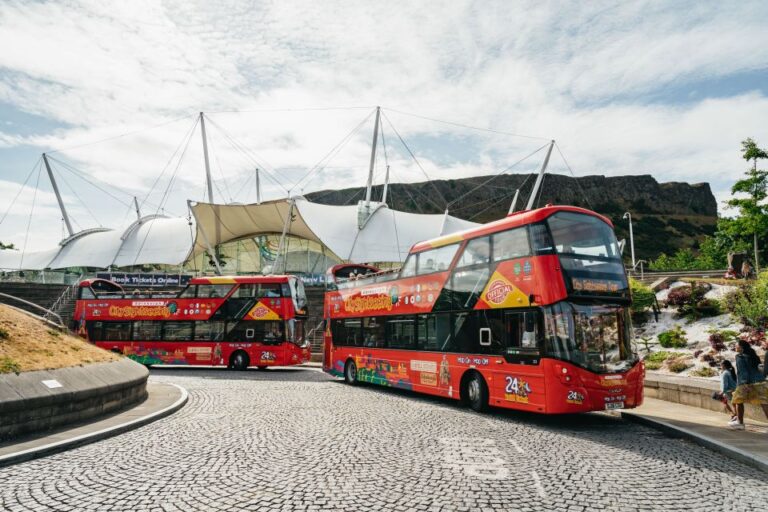 Edinburgh: City Sightseeing Hop On Hop Off Bus Tour Tour Highlights