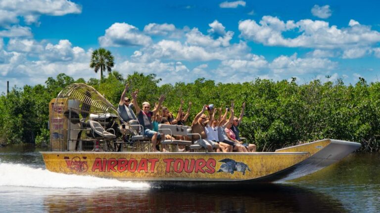 Everglades: Guided Kayak And Airboat Tour Exploring The Everglades Ecosystem