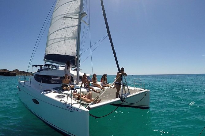 Exclusive Sailing Catamaran Experience To Lobos Island With Lunch And Drinks Overview Of The Experience