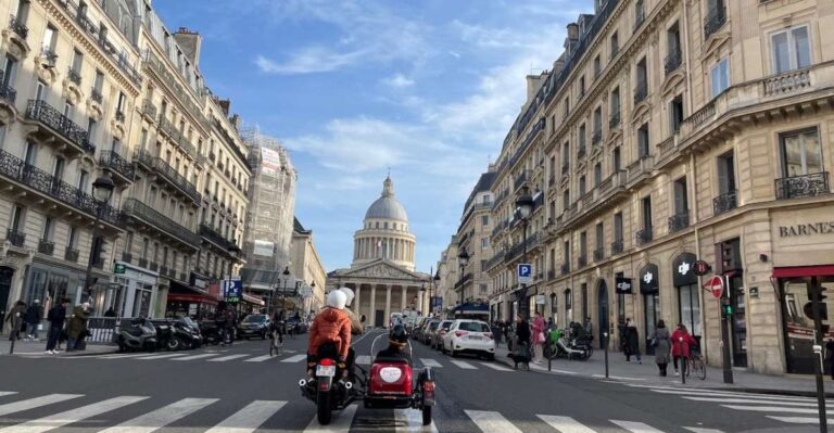 Explore Paris In Style: Custom Sidecar Tours Personalized Tour Experience