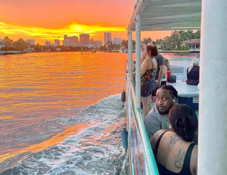 Fort Lauderdale: Sunset Fun Cruise With Downtown Views Cruise Overview And Details