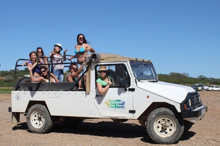 From Albufeira: Half Day Algarve Jeep Safari Tour Overview