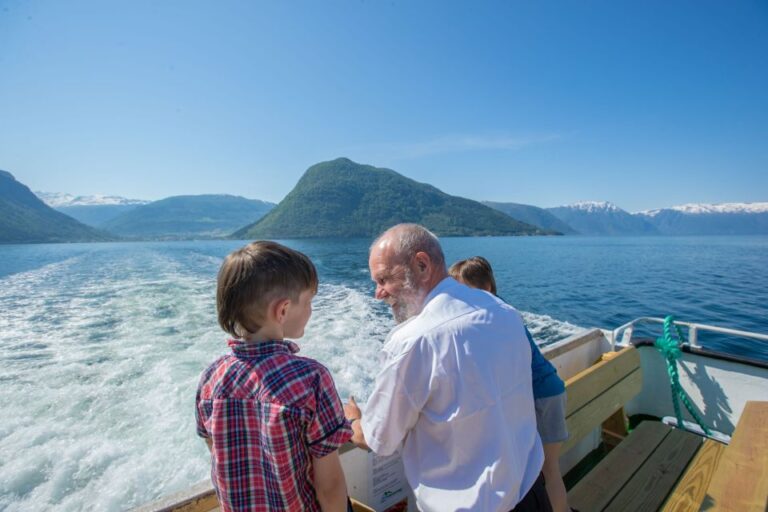 From Balestrand: Guided Fjord & Glacier Tour To Fjærland Tour Overview