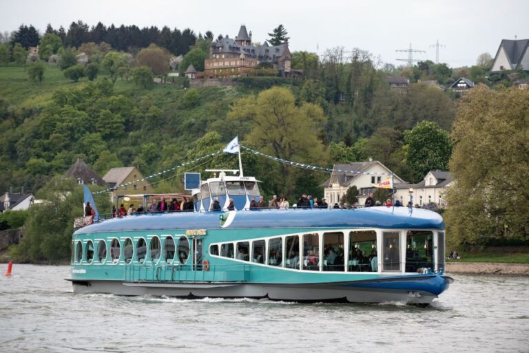 From Bonn: Rhine River Boat Tour To Königswinter Scenic Rhine River Cruise