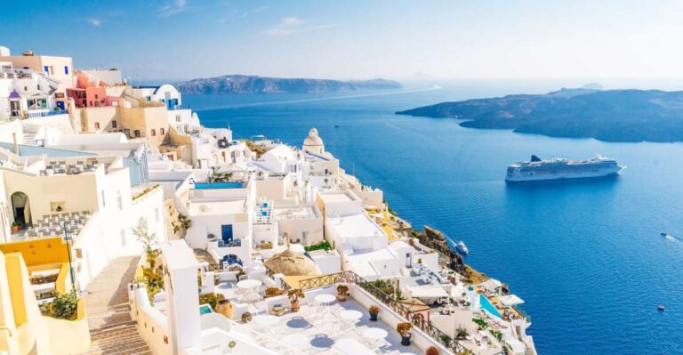 From Crete: Santorini Day Trip By Boat With Oia & Fira Visit Tour Overview And Pricing