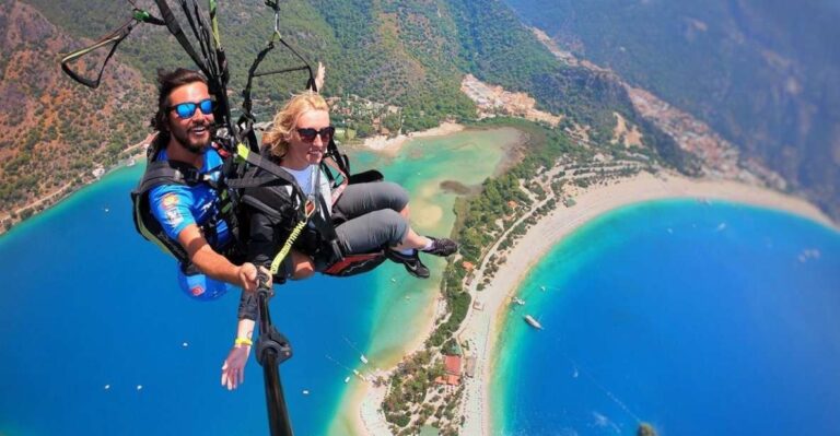 From Dalaman/sarigerme: Fethiye Tandem Paragliding Tandem Paragliding Adventure